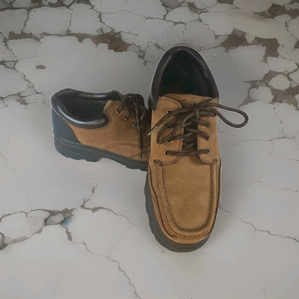Thom Mcan Oxford Shoes Men's Size 11EEE Grain Leather Uppers - Brown - Vintage